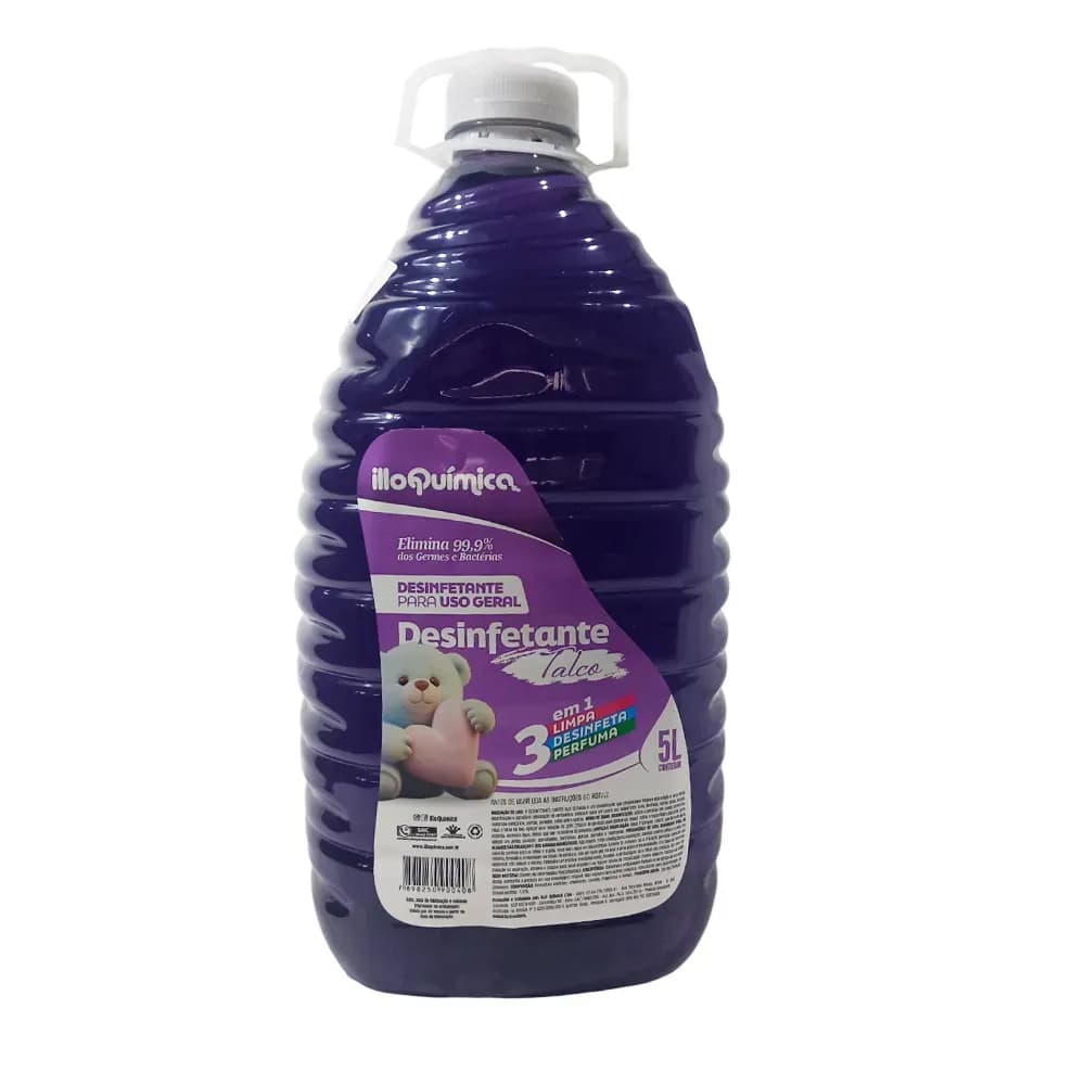 DESINFETANTE PARA USO GERAL TALCO 5L ILLO