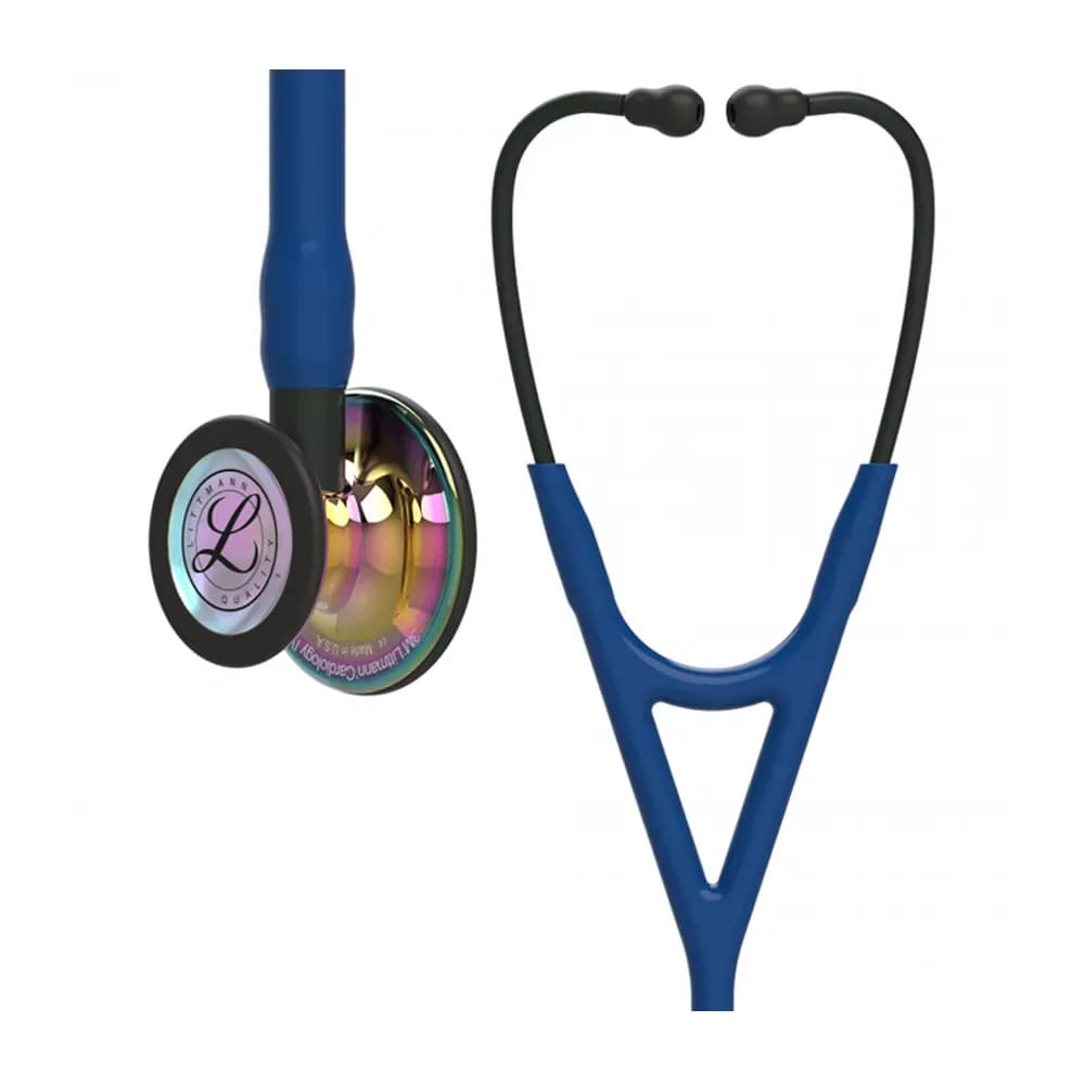 ESTETOSCÓPIO LITTMANN CARDIOLOGY IV 6242 AZUL E RAINBOW 3M