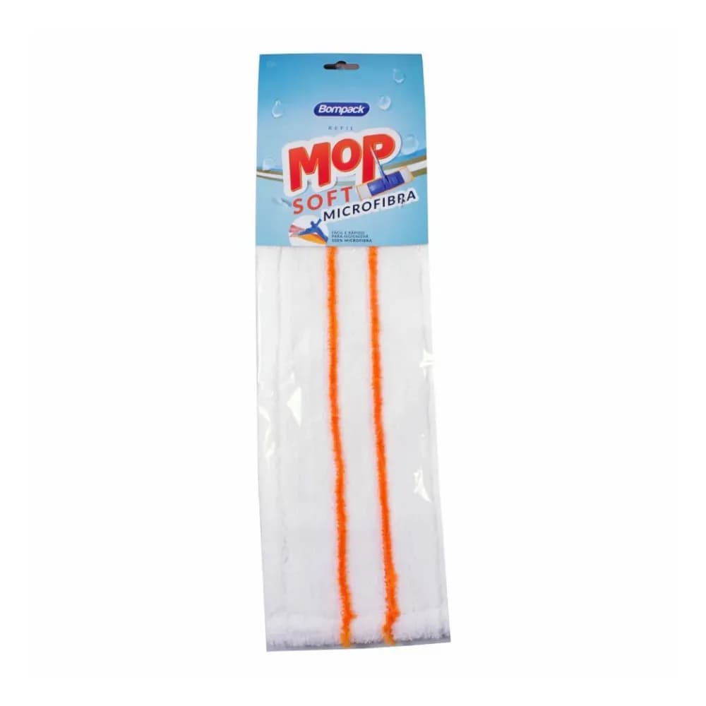 REFIL MOP SOFT MICROFIBRA BOMPACK