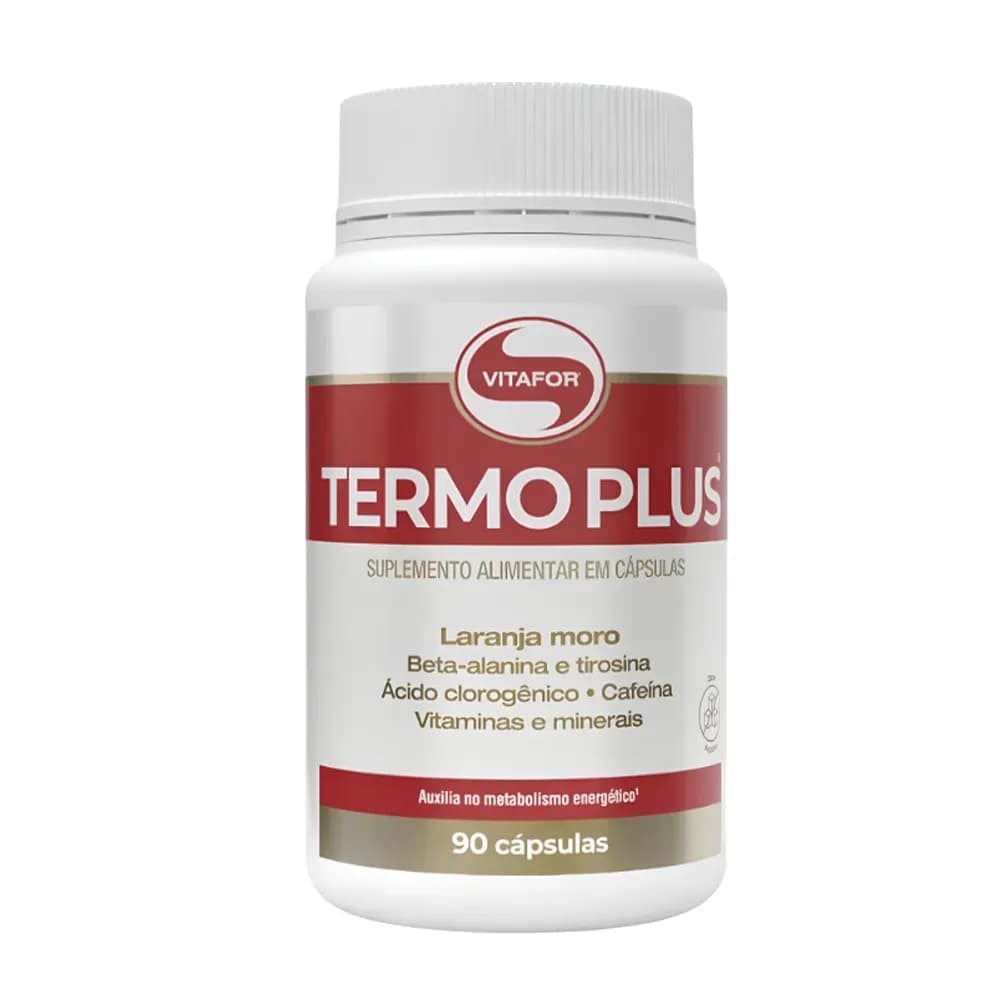 SUPLEMENTO ALIMENTAR PARA METABOLISMO 90CPS TERMO PLUS VITAFOR