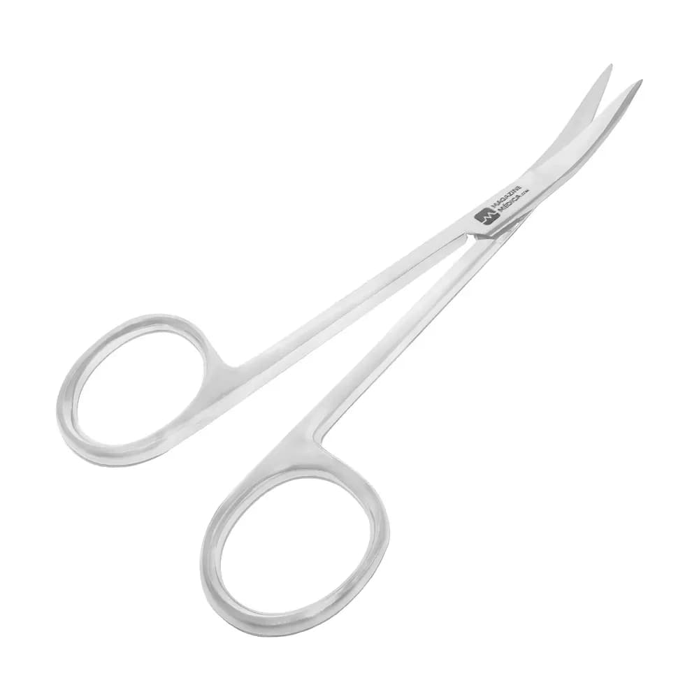 TESOURA IRIS CURVA EM AÇO INOX