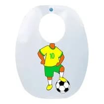Babador Impermeável Infantil - Jogador Seleção - FunWork