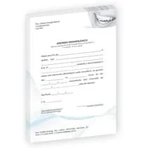 Atestado Linha Slim Preto e Branco Orto