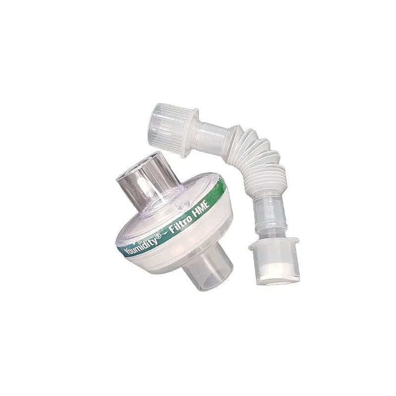 Filtro HMEF Bacteriano Viral Youmidity, Estéril com Traqueinha, ADULTO da Scavmedical - Unidade
