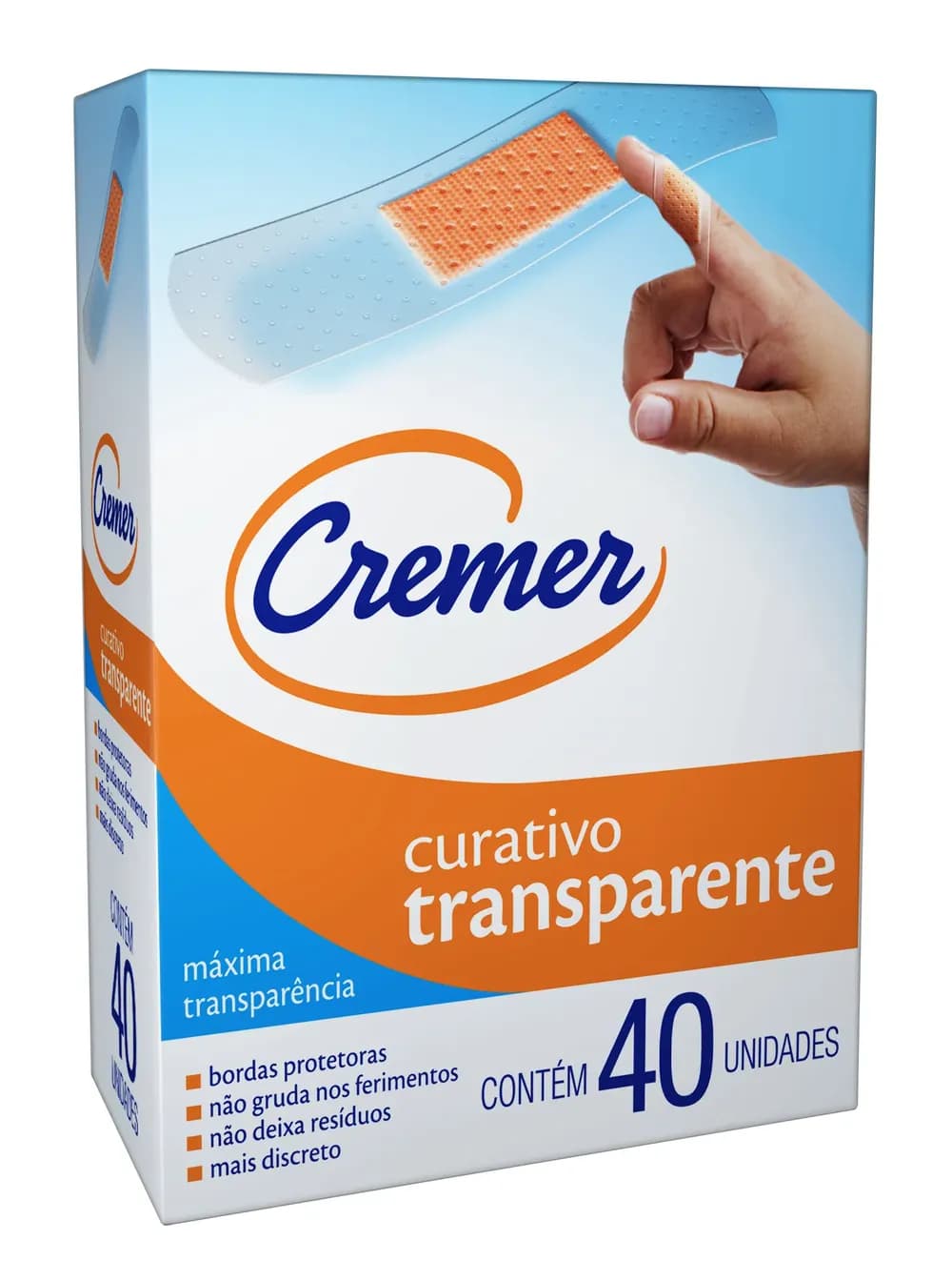 CURATIVO TRANSPARENTE C/40UN CREMER