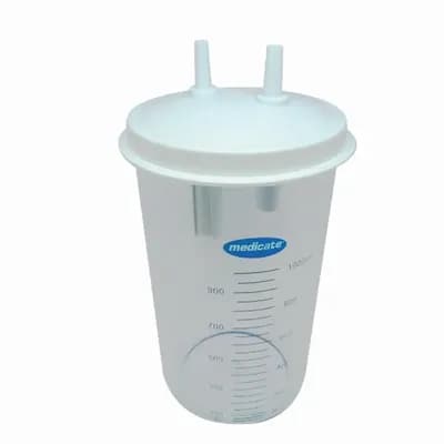 FRASCO COLETOR COM TAMPA 1 LITRO MEDICATE