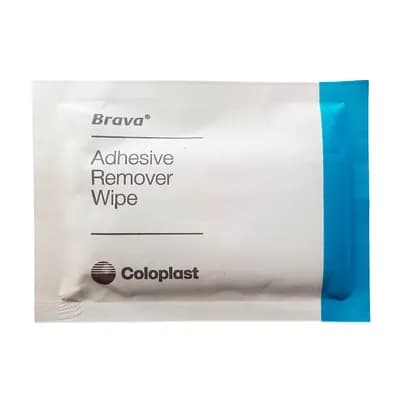 LENÇO REMOVEDOR DE ADESIVO BRAVA COLOPLAST