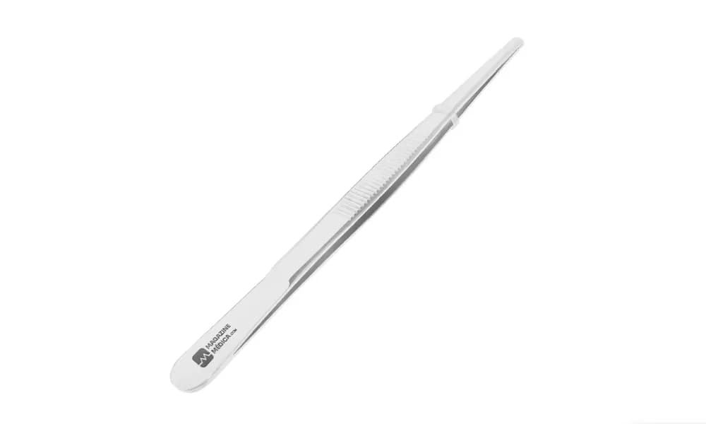 PINÇA ANATÔMICA DE DISSECÇÃO AÇO INOX 14CM