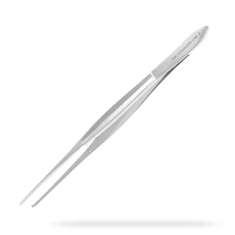 PINÇA CUSHING C/DENTE EM AÇO INOX 2X1 18CM ABC