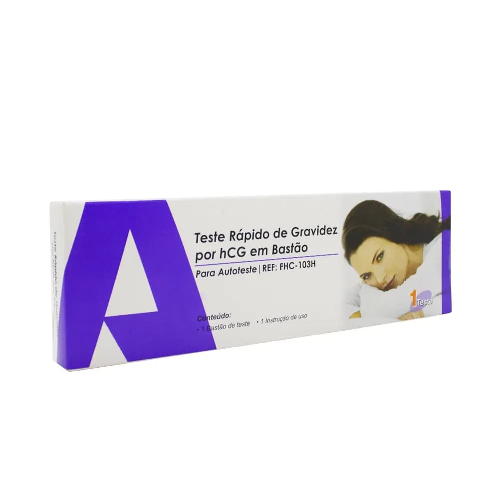 TESTE DE GRAVIDEZ POR URINA HCG RESULTADO RÁPIDO ALL TEST
