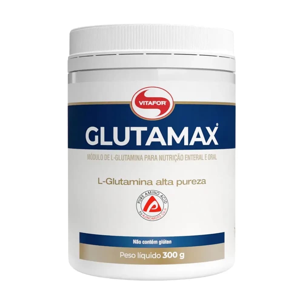 DIETA NUTRIÇÃO ENTERAL L-GLUTAMINA ALTA PUREZA 300G GLUTAMAX VITAFOR