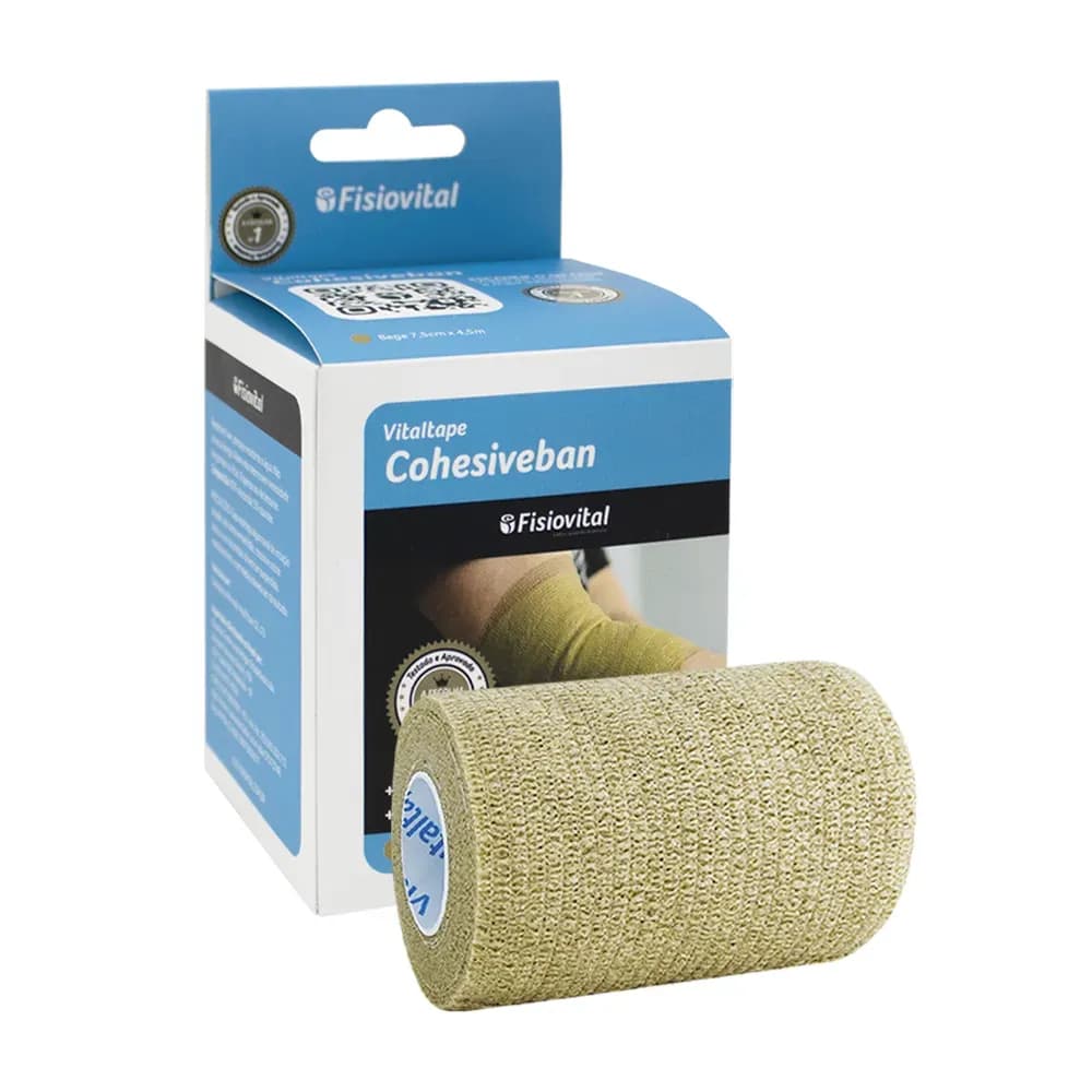 FAIXA ELÁSTICA AUTOADERENTE 4,5MX7,5CM COHESIVEBAN VITALTAPE