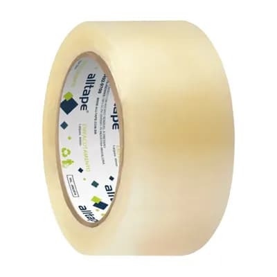 FITA ADESIVA LISA COR TRANSPARENTE 48MMX100M ALLTAPE