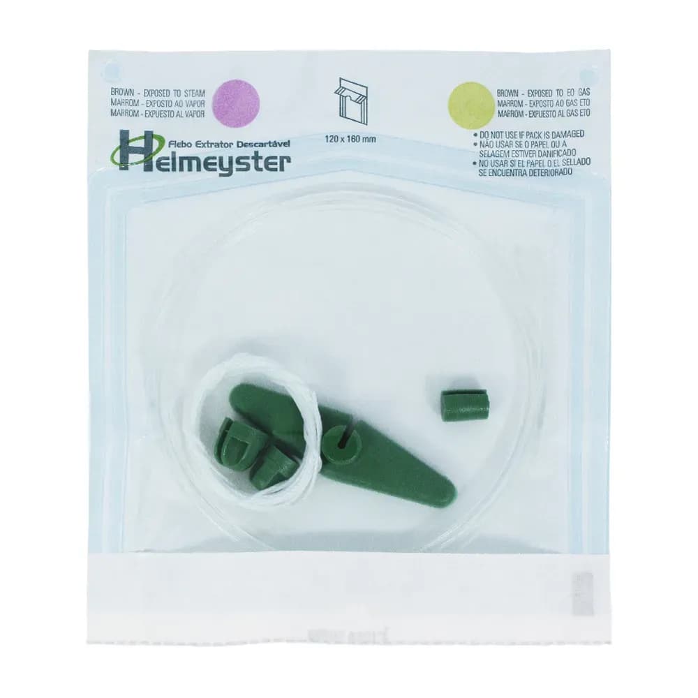 KIT FLEBO EXTRATOR DESCARTÁVEL PARA VARIZES HELMEYSTER