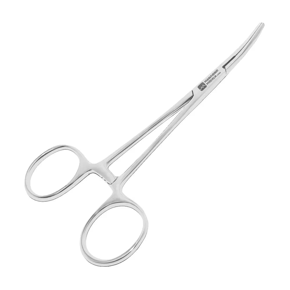PINÇA KELLY CURVA EM AÇO INOX 14CM