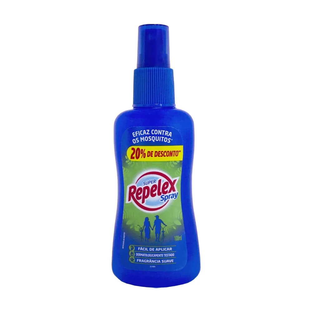 REPELENTE CONTRA DENGUE/MOSQUITOS SPRAY 100ML REPELEX