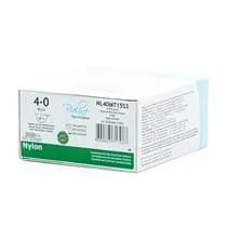 Fio Cirúrgico de Nylon Preto AG 1/2 1,5cm - BIOLINE FIOS