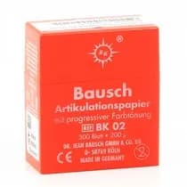 Kit Papel Carbono 200 Micras Vermelho - Bausch