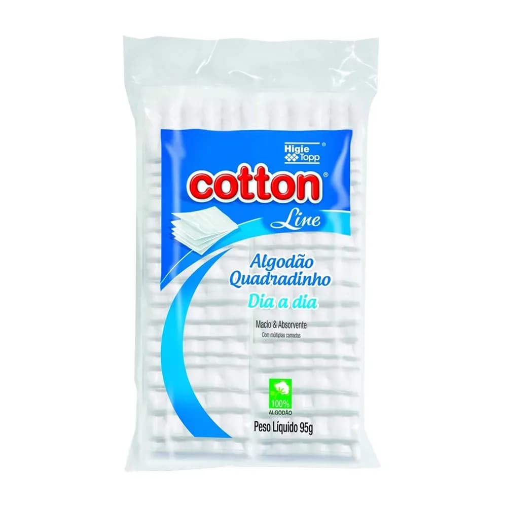 ALGODÃO QUADRADINHO 95 GRAMAS COTTON LINE