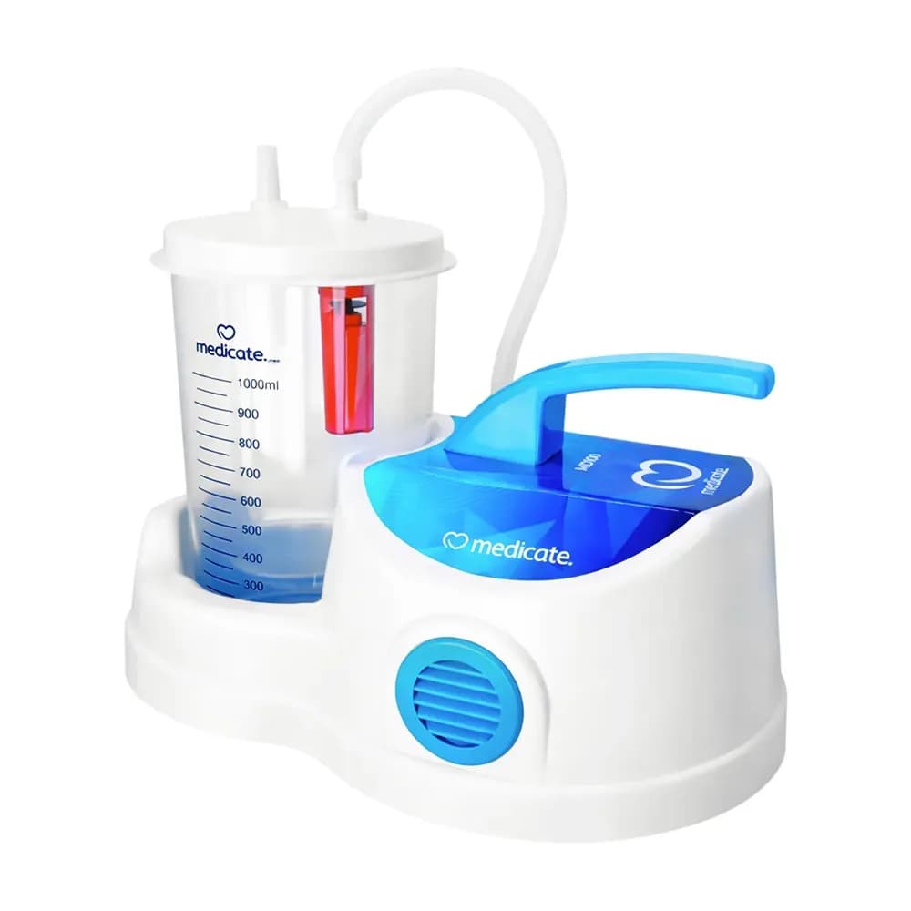 ASPIRADOR CIRUR DE SECREÇÃO SANGUE E SALIVA BIVOLT MEDICATE