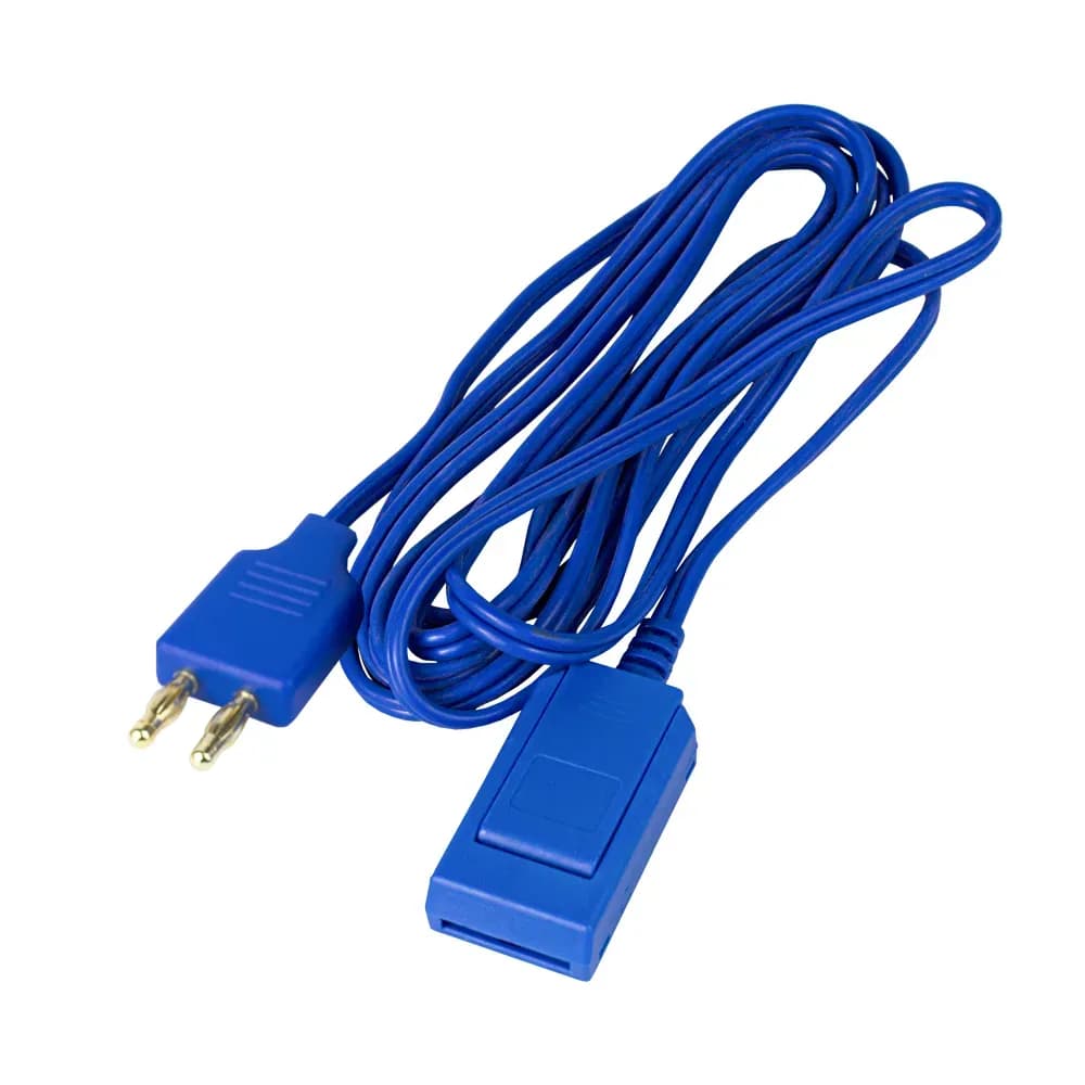 CABO PARA PLACA DE ELETROCAUTÉRIO PLUG 2 PINOS 6011 DBI