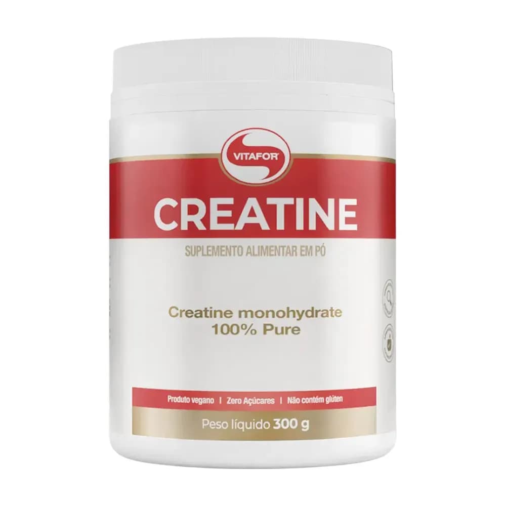 CREATINA MONOHIDRATADA 100% PURA 300G CREATINE VITAFOR
