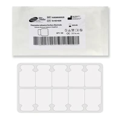 ELETRODO BIOIMPEDÂNCIA COM CLIP JACARÉ COM 100 UNIDADES