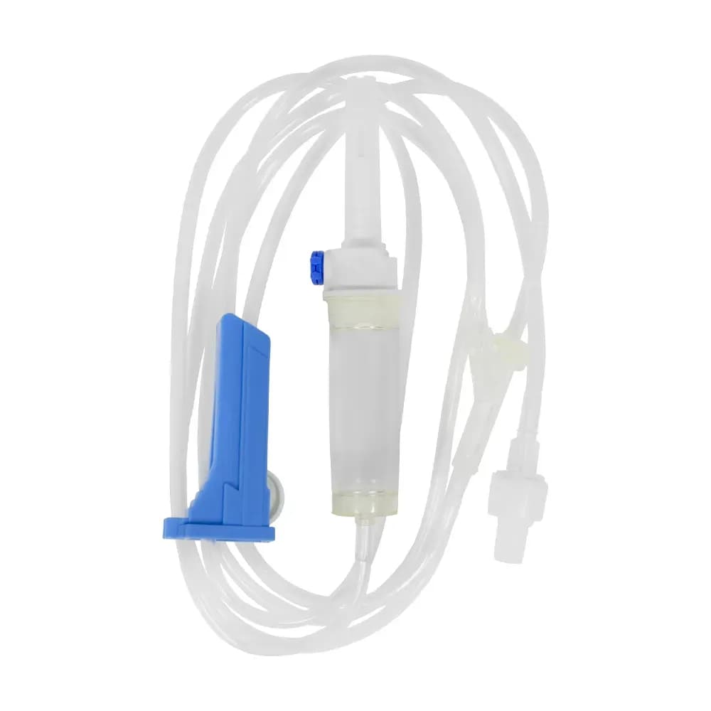 EQUIPO MACROGOTAS INFUSÃO INTRAVENOSA LUER LOCK DESCARPACK