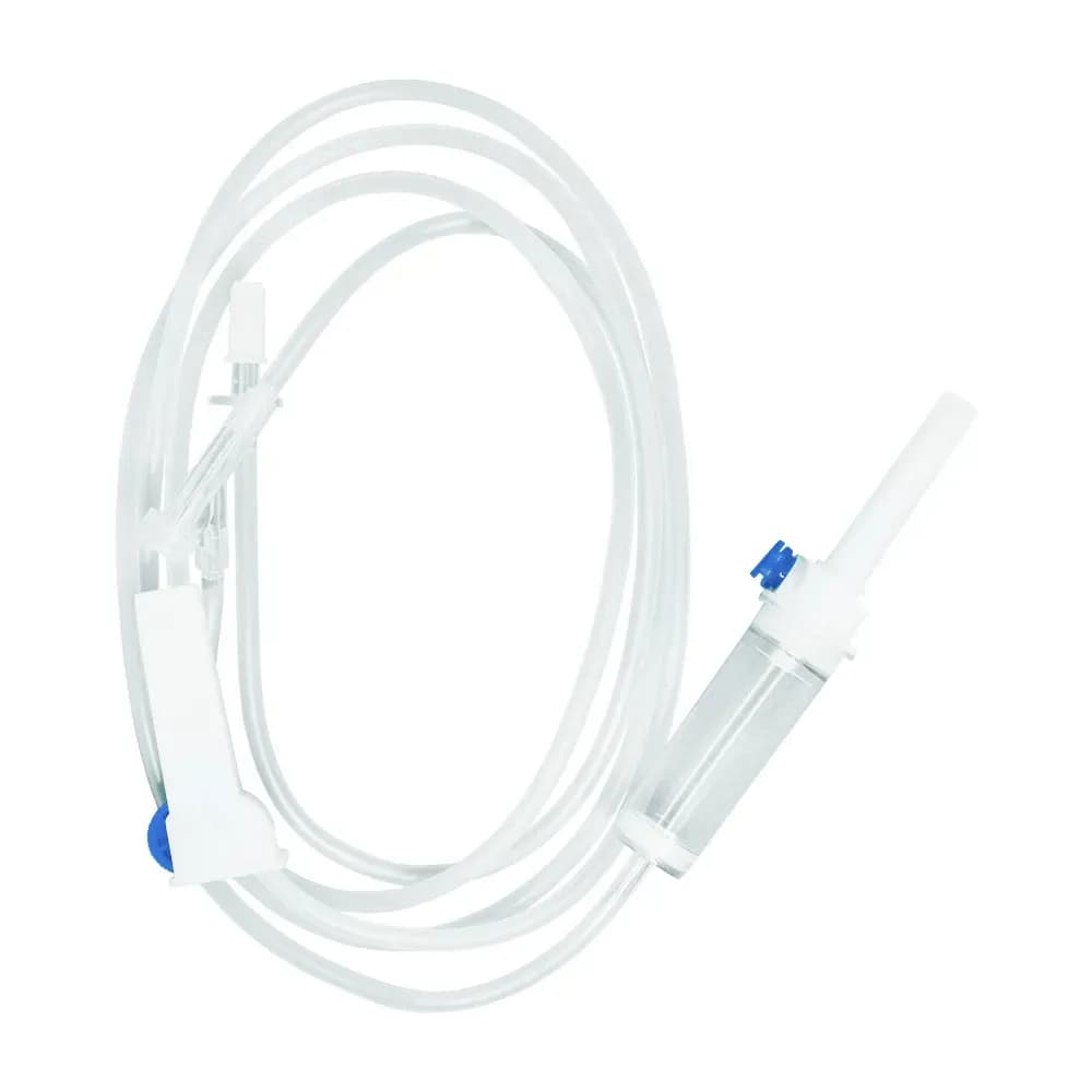 EQUIPO MACROGOTAS PARA INFUSÃO COMPLETO PAPEL GRAU MEDIX