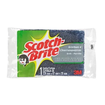 ESPONJA FIBRA ABRASIVA SINTÉTICA SCOTCH-BRITE 3M