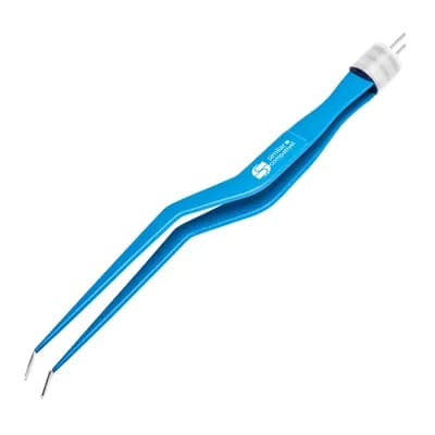 PINÇA BIPOLAR BAIONETA PONTA CURVA 2MM SIMILAR&COMPATÍVEL