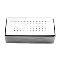 Estojo para Esterilização Inox 32x16x8cm Perfurado - Fava