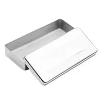 Estojo para Esterilização Inox 18x07x2cm