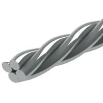 Fio Twist Flex 4 Fios CrNi - Redondo Ø0,38mm (0,015'') Vareta - 55.04.415 - Morelli
