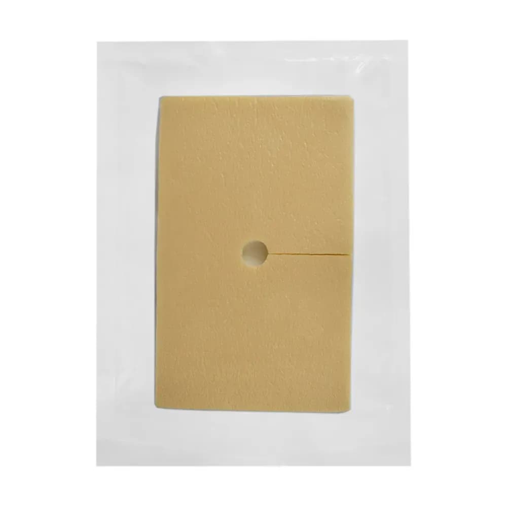 CURATIVO DE ESPUMA ESTÉRIL PARA TRAQUEOSTOMIA 7X11CM CREMER