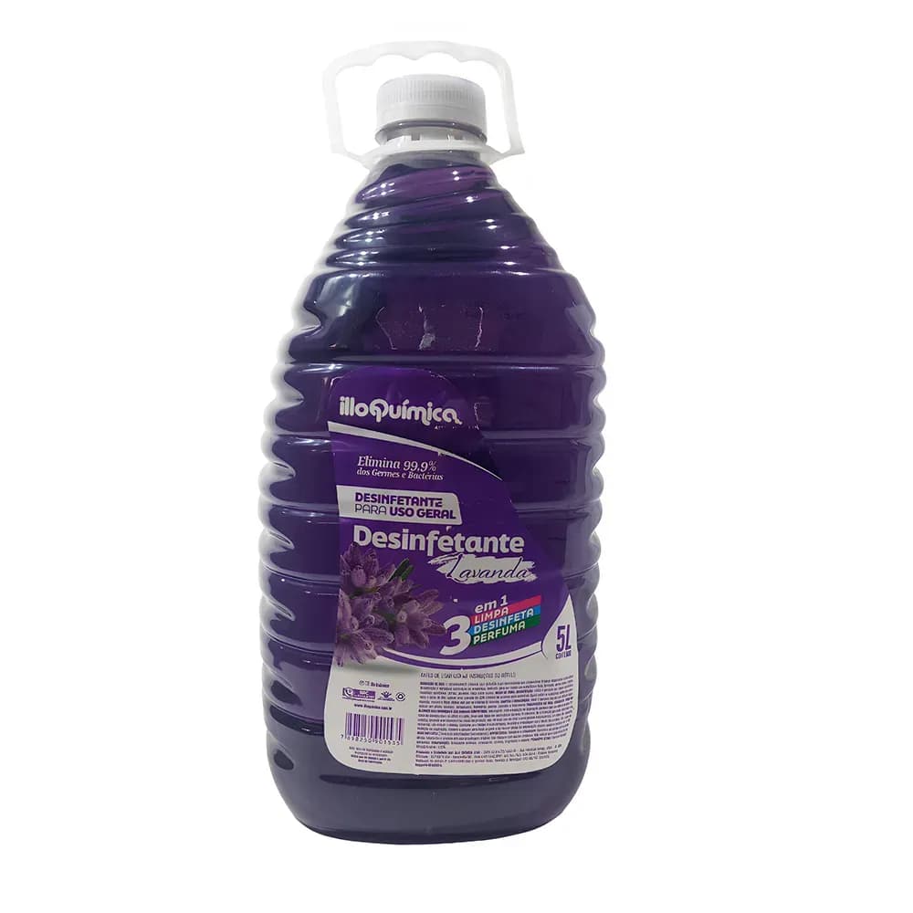 DESINFETANTE PARA USO GERAL LAVANDA 5L ILLO