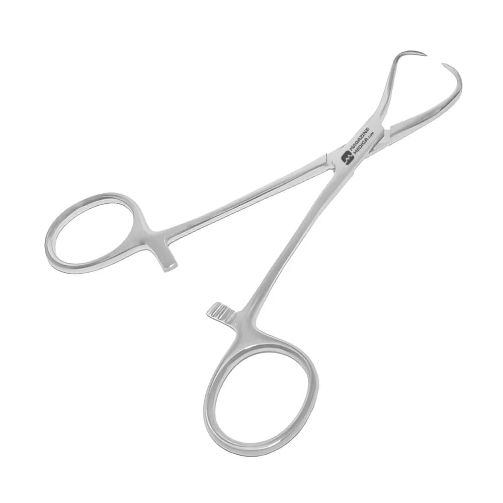 PINÇA BACKAUS PARA CAMPO AÇO INOX 13CM