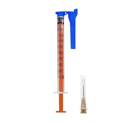 SERINGA INSULINA LOCK C/ DISP DE SEGURANÇA AG 0,45X13 1ML SR