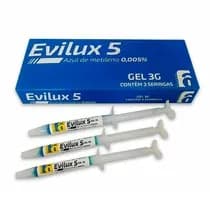 Evilux 5 Gel - 3 Seringas de 3G - Fórmula & Ação