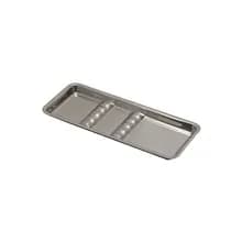 Bandeja de Inox com Suporte para 6 Instrumentos Milleniun 22x9cm