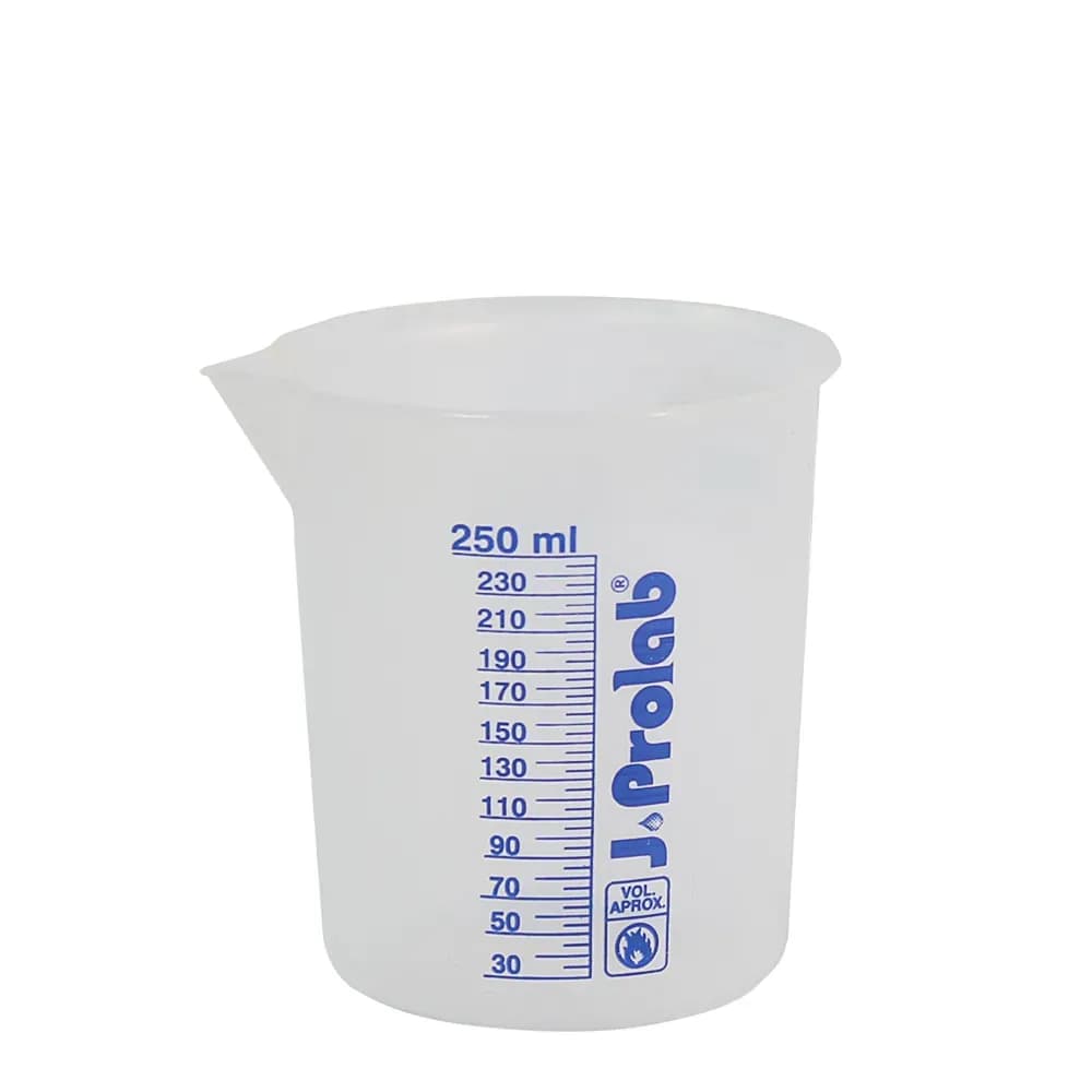 COPO DE BECKER CAPACIDADE 250ML SILK-SCREEN J.PROLAB