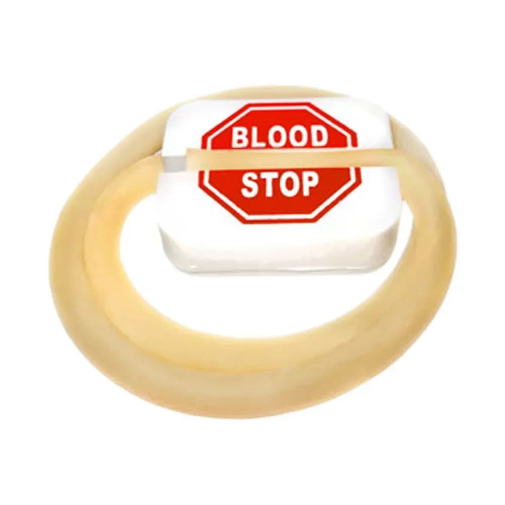 GARROTE PARA ACESSO VENOSO 30 CM BLOOD STOP AMP