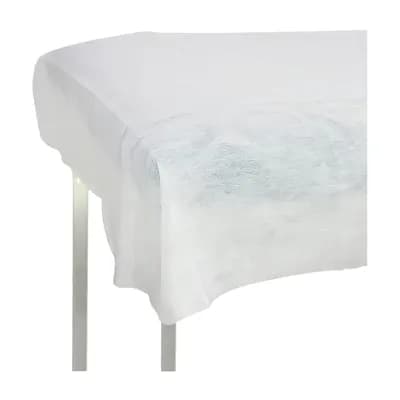 LENÇOL DESCARTÁVEL SEM ELÁSTICO 20GR 210X100CM 10UN MEDHOSP