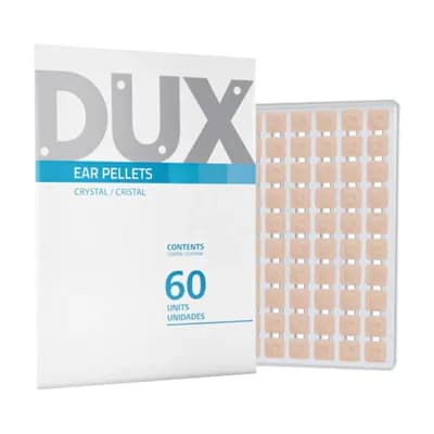 PONTO CRISTAL AURICULOTERAPIA MICROPORE QUADRADO 60UN DUX