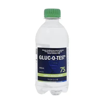 SOLUÇÃO DE GLICOSE GLUC-O-TEST SABOR LIMÃO 300ML RENYLAB