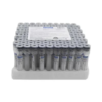 TUBO COLETA SANGUE VÁCUO SEM ADITIVO 4ML 100UN CRALPLAST