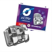 Bráquete de Aço Premium Elite Mini Roth Bidimensional 018 e 022 Kit