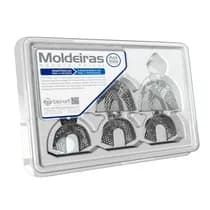 Kit Moldeira Perfurada Inox para Desdentado - Bio-Art