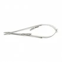 Porta Agulha Castroviejo com Widia 14cm - Quinelato