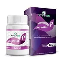 Evidenciador de Placa Bacteriana em Pastilhas - Replasul Pastilha 120unid. - Iodontosul
